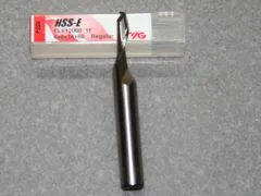 Einzahnfr�ser � 6.00mm f�r Aluminium, unbesch.