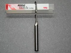 Einzahnfr�ser � 5.00mm f�r Aluminium, Schneidenl�nge 40 mm