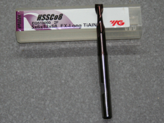 HSSE-CO8-TiAIN Frser 2Z, 5.00mm, extra lang.