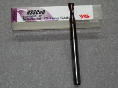 HSSE-CO8-TiAIN Fr�ser 2Z, 5.00mm, extra lang.
