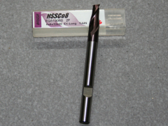 HSSE-CO8-TiAIN Fräser 2Z, 6.00mm, extra lang.