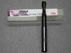 HSSE-CO8-TiAIN Fräser 2Z, 8.00mm, extra lang.