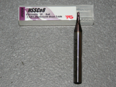 Radiusfrser  2.50mm R=1.25mm, 6mm Schaft, TiAIN