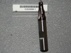 Radiusfr�ser � 8.00mm R=4.00mm, 10mm Schaft, TiAIN