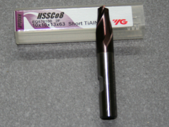 HSSE-CO8-TiAIN Fräser 2Z, 10.00mm
