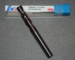 VHM-Fr�ser � 10.00mm, K-2, extra lang 100mm