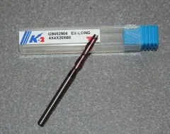 VHM-Fr�ser � 4.00mm, K-2, extra lang 60mm