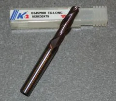 VHM-Fr�ser � 8.00mm, K-2, extra lang 75mm