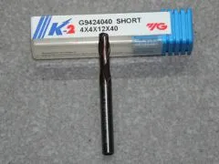VHM 2-Schneider 4.00mm, K-2, Kurz.