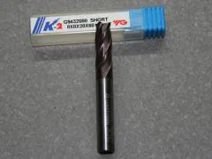 VHM Fr�ser, 4Z, 8.00mm, kurz, K-2 Beschichtet