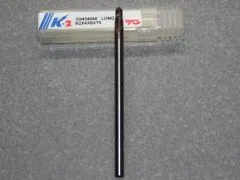 VHM 2-Schneider mit Stirnradius � 4.00mm Lange Ausf�hrung 75mm
