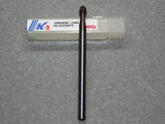 VHM 2-Schneider mit Stirnradius � 5.00mm Lange Ausf�hrung 75mm