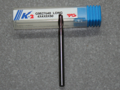 VHM 2-Schneider, K-2 Beschichtung, 4.00mm, lang.