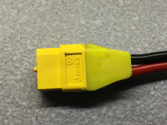 XT60 Stecker Isolation für Kabel bis 2,5 qmm
