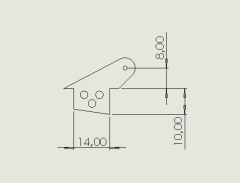 10 Ruderhrner RH22 in 2,00 mm GFK