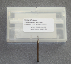 VHM-Fräser 1-Schneider 1,50mm