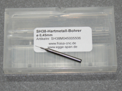 VHM Bohrer Micro Ø 0.45mm