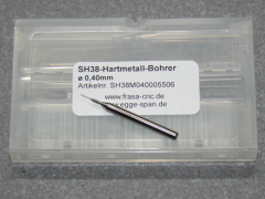 VHM Bohrer Micro  0.40mm