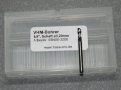 VHM-Bohrer mit 1/8 Schaft  3.20mm