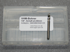 VHM-Bohrer mit 1/8 Schaft Ø 3.50mm