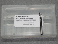 VHM-Bohrer mit 1/8 Schaft Ø 3.80mm
