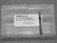 VHM-Bohrer mit 1/8 Schaft  3.80mm