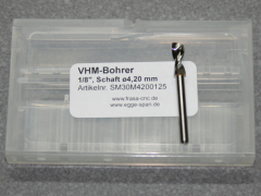 VHM-Bohrer mit 1/8 Schaft Ø 4.20mm