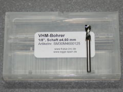 VHM-Bohrer mit 1/8 Schaft  4.60mm