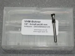 VHM-Bohrer mit 1/8 Schaft � 4.80mm