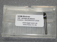 VHM-Bohrer mit 1/8 Schaft Ø 5.00mm
