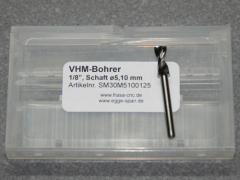 VHM-Bohrer mit 1/8 Schaft Ø 5.10mm