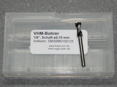 VHM-Bohrer mit 1/8 Schaft  5.10mm