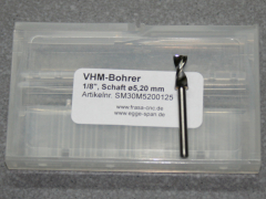 VHM-Bohrer mit 1/8 Schaft Ø 5.20mm