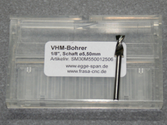 VHM-Bohrer mit 1/8 Schaft Ø 5.50mm