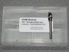 VHM-Bohrer mit 1/8 Schaft  5.60mm