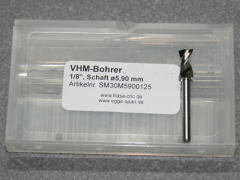 VHM-Bohrer mit 1/8 Schaft  5.90mm