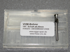 VHM-Bohrer mit 1/8 Schaft Ø 6.00mm