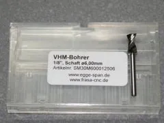VHM-Bohrer mit 1/8 Schaft � 6.00mm