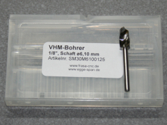 VHM-Bohrer mit 1/8 Schaft  6.10mm