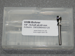 VHM-Bohrer mit 1/8 Schaft  6.40mm