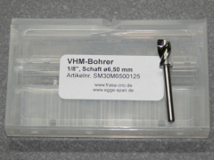 VHM-Bohrer mit 1/8 Schaft  6.50mm