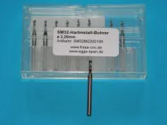 SM 32 Hartmetall-Bohrer � 2.20mm