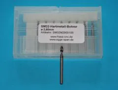 SM 32 Hartmetall-Bohrer � 2.80mm