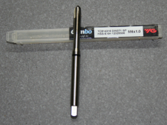 HSS-E, M6 Gewindebohrer ISO Gewinde DIN 13  für Aluminium