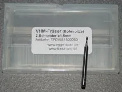 VHM-Fr�ser 2-Schneider - ALU - Bohrsp. � 1.50mm