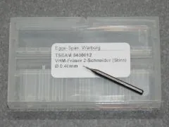 VHM-Fr�ser 2-Schneider (Stirn) � 0.40mm
