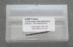 VHM-Fr�ser 2-Schneider (Stirn) � 0.50mm