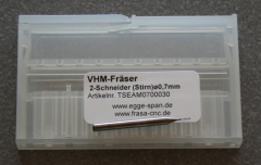 VHM-Frser 2-Schneider (Stirn)  0.70mm