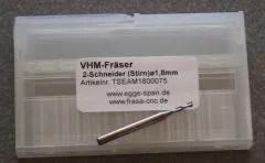 VHM-Fr�ser 2-Schneider (Stirn) � 1.80mm
