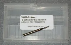 VHM-Fr�ser 2-Schneider ES � 2,00mm